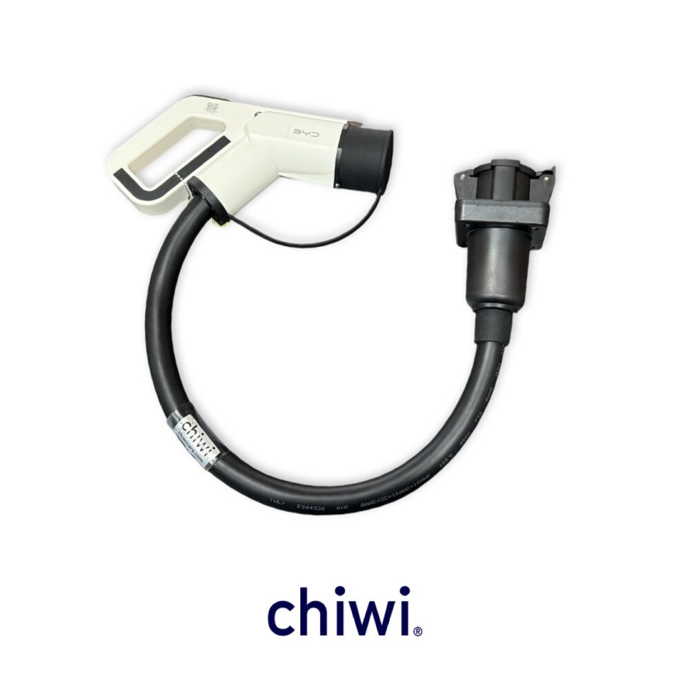 Adaptador Marca BYD para Cargador J1772 a Auto GB/T