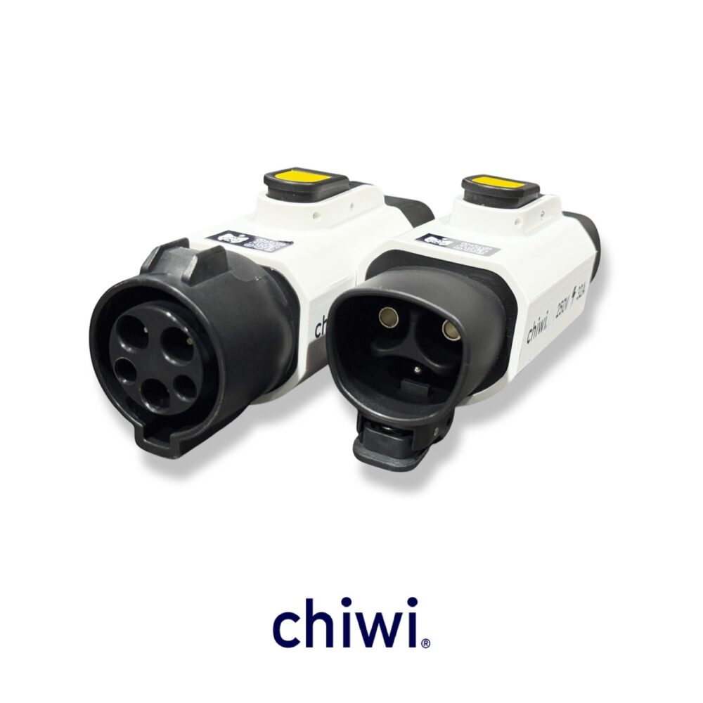Dúo de Adaptadores para Cargadores J1772 y NACS (Tesla) a Auto GB/T - Image 2
